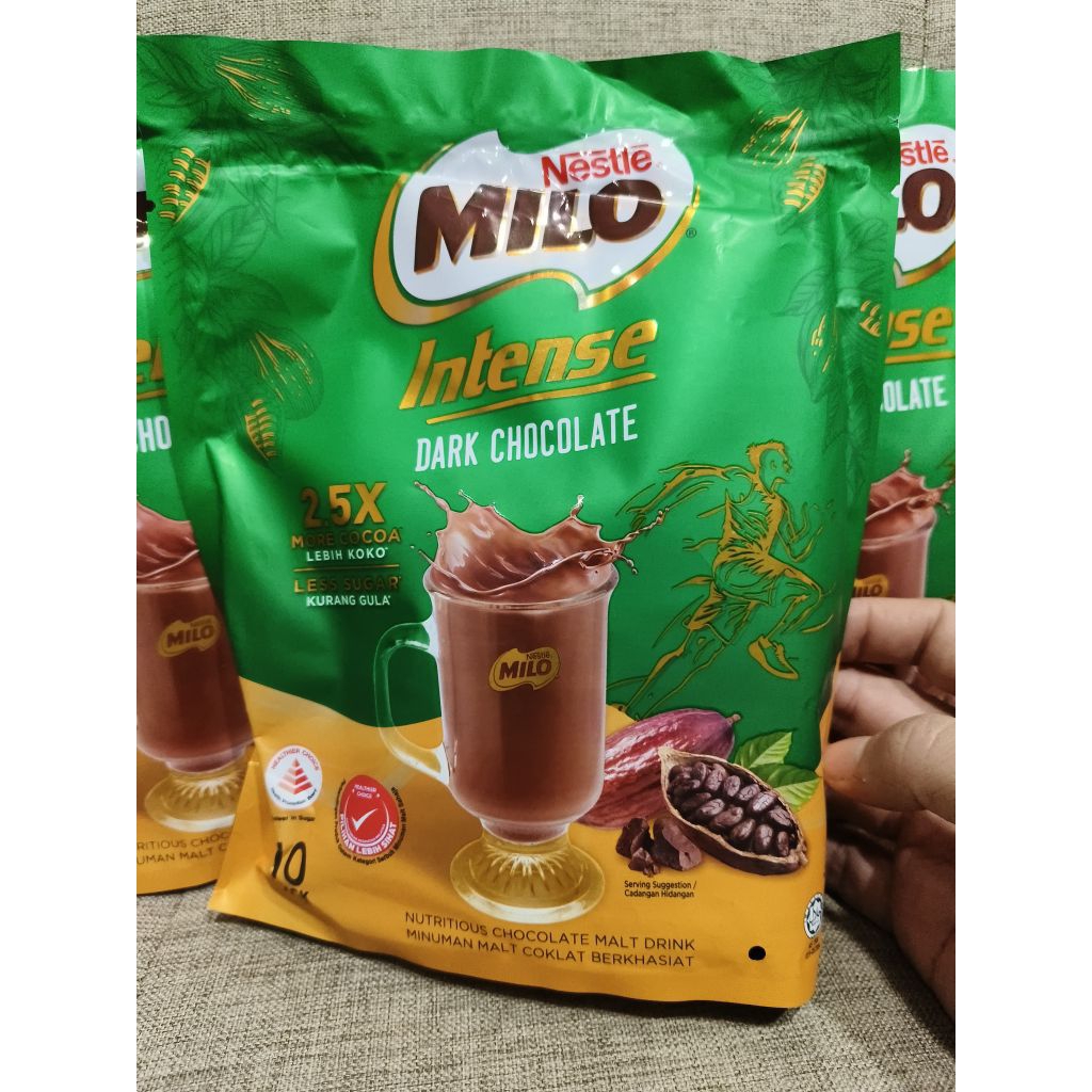 

Milo Intense Dark Choco Original Malaysia 10stick - Coklat Hitam Pekat - Chocolate