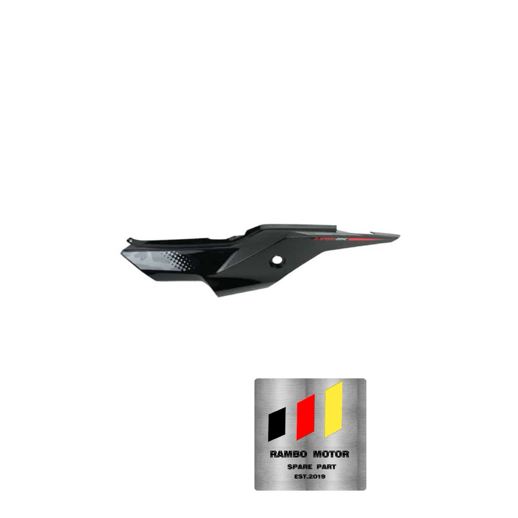 Cover Body Set Belakang Kiri Hitam Type 1 Honda CB150X 83720K3BN00ZB