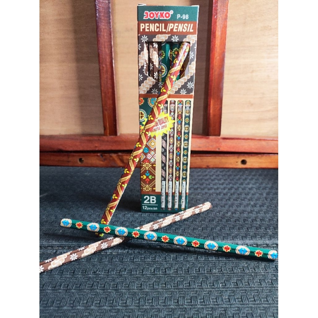 

Pensil 2B Bermotif Batik