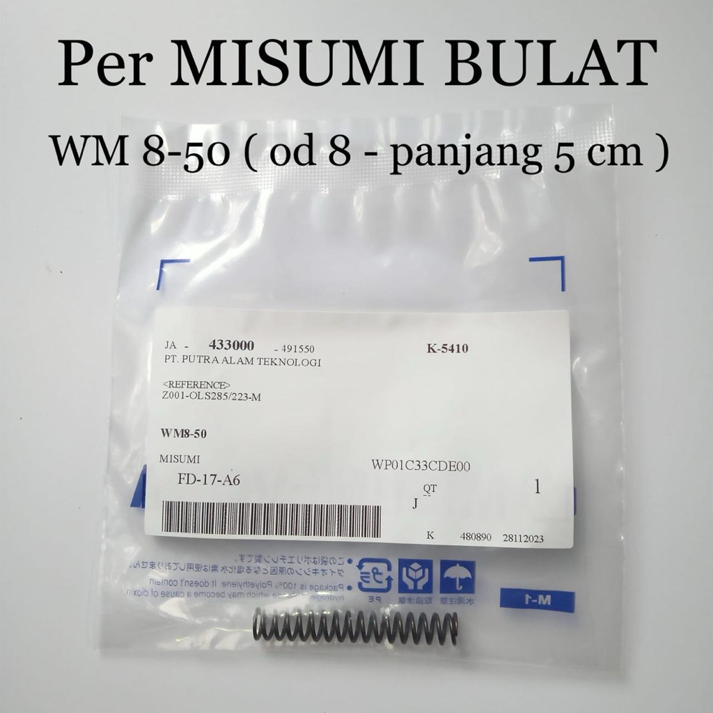 Per misumi bulat WM 8 - 50 / per misumi original