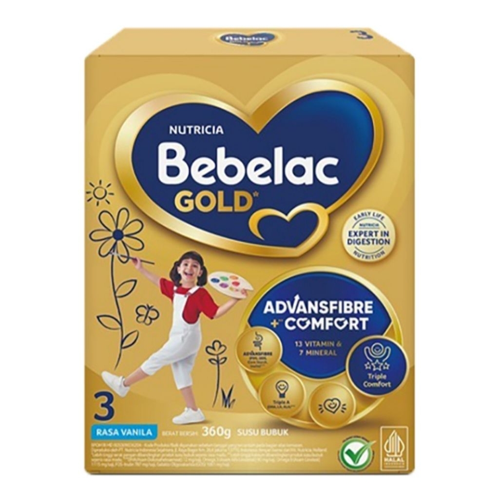 

Bebelac gold 3 susu pertumbuhan anak 360 g