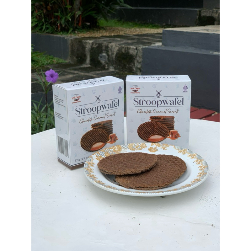 

sweet holland stroopwafel choco caramel sea salt