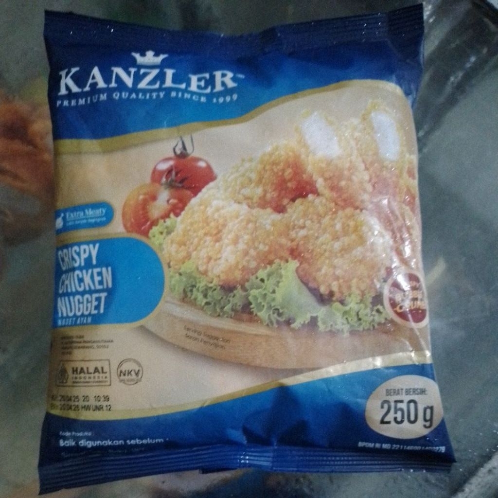 

KANZLER CRISPCY CHICKEN NUGET 250GR
