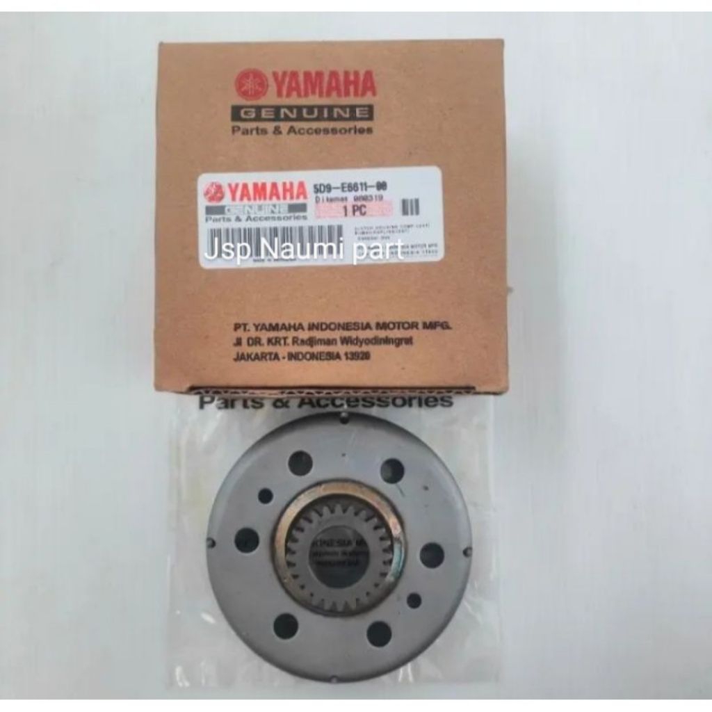 mangkok ganda kopling lonceng Assy original Yamaha Vega zr 5D9