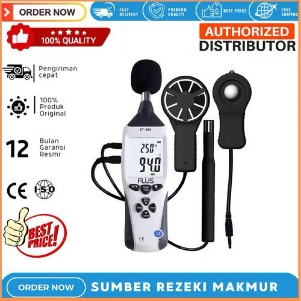 Environment Meter 5 In 1 ET-965