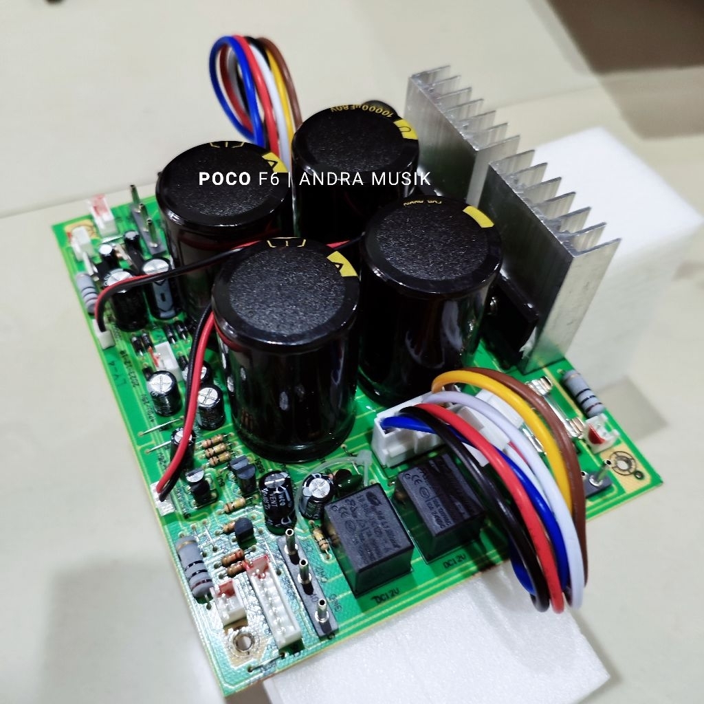 KIT PSU Power Firstclass FC-A6266S klas AB 4 channel X 1250wattKIT PSU Copotan Power First Class BU 