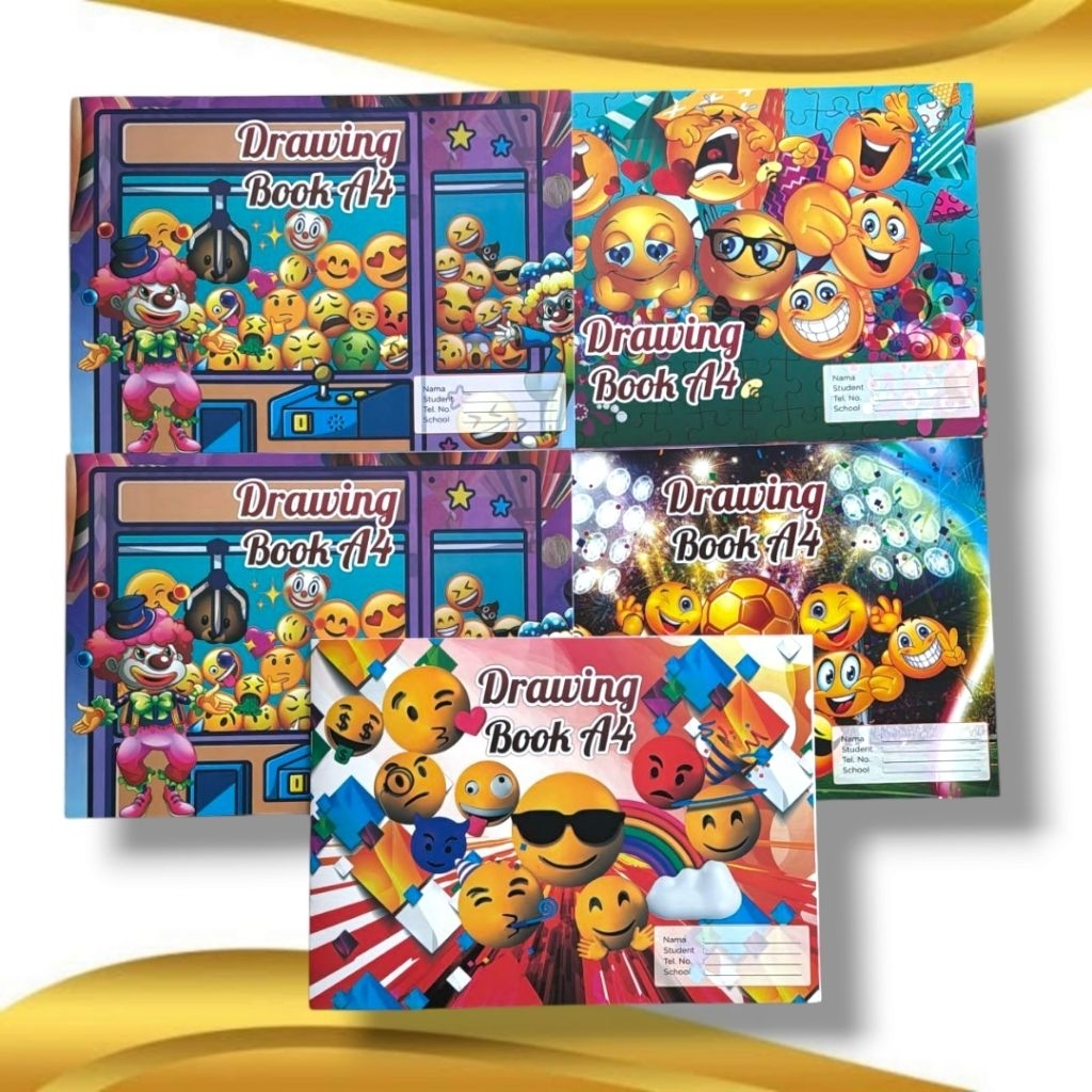 

Buku Gambar Murah A4 Isi 10 Buku (1 Pack)