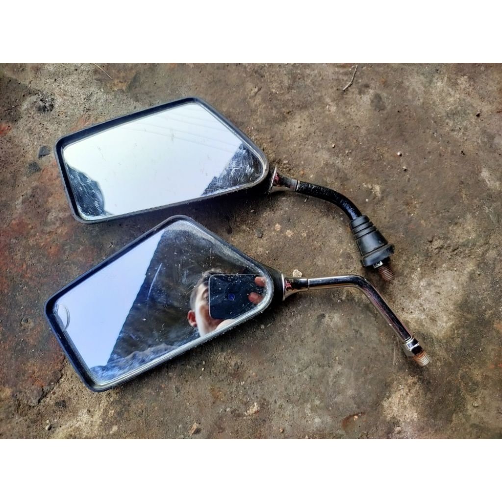 Spion mirror tempe kotak rx king old master rxspecial rxk alfa original sebelah kiri