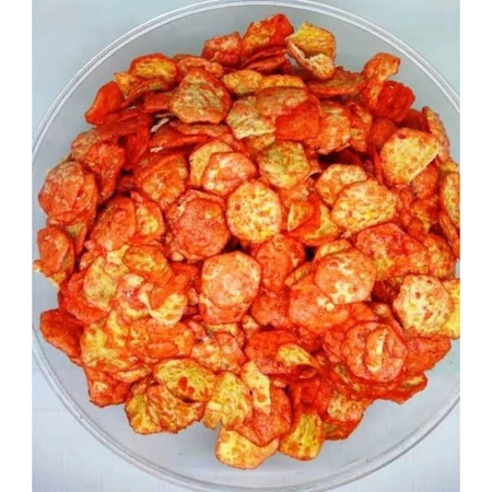 

Opak Medan Keripik Singkong Pedas Manis - Duo Bocil Snack