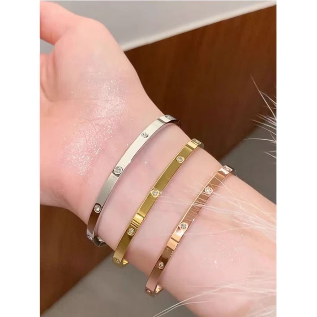 Gelang Bangle cartier Titanium Anti Karat