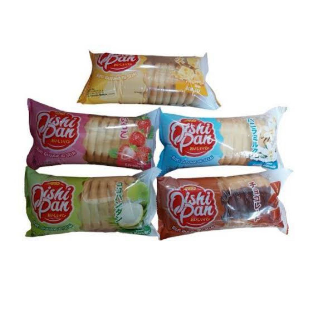 

NOMI OISHI Roti Gulung Isi Selai 1 DUS Isi 60