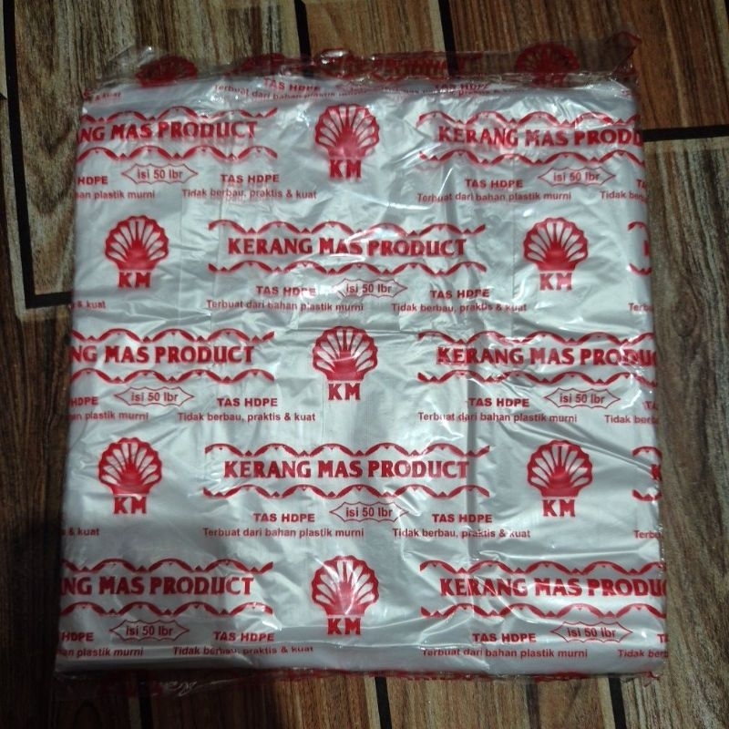 Kantong Plastik HDPE Isi 50 Lembar - Kerang Mas Product