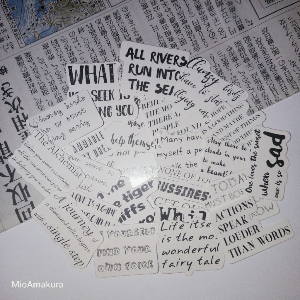 

23pcs stiker aesthetic vintage untuk journal(A14)