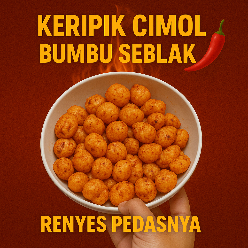 

Keripik Cimol Bumbu Seblak