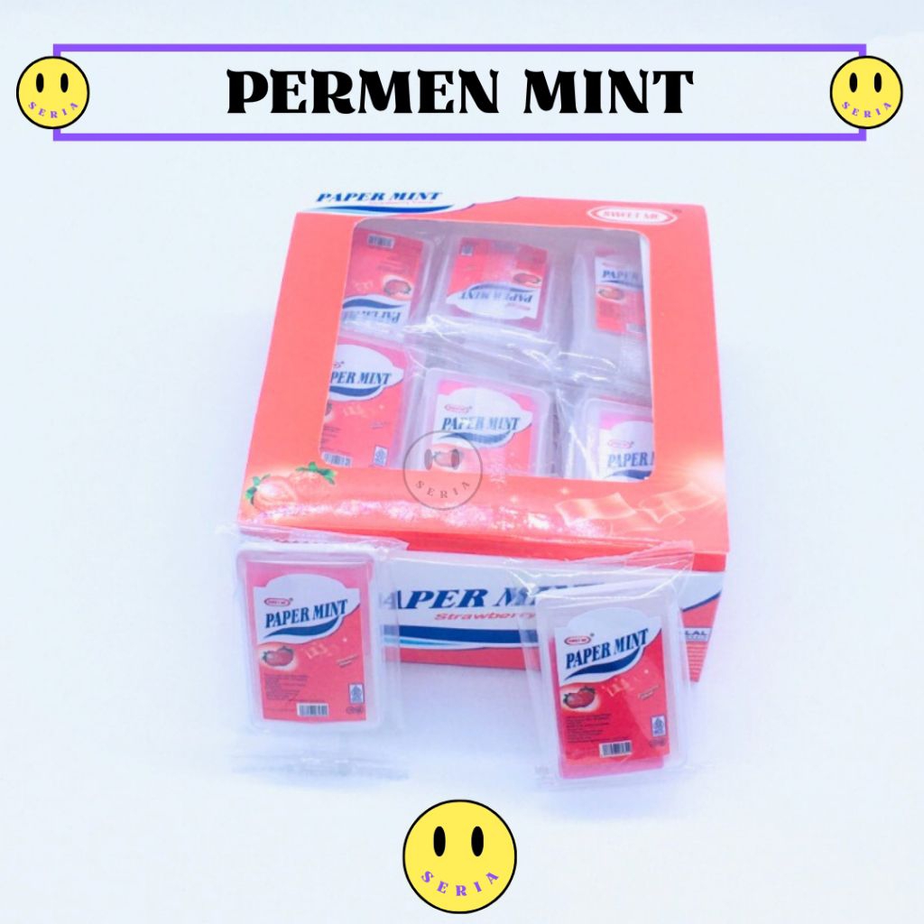 

Permen paper mint kertas sweetme isi 30 pcs permen