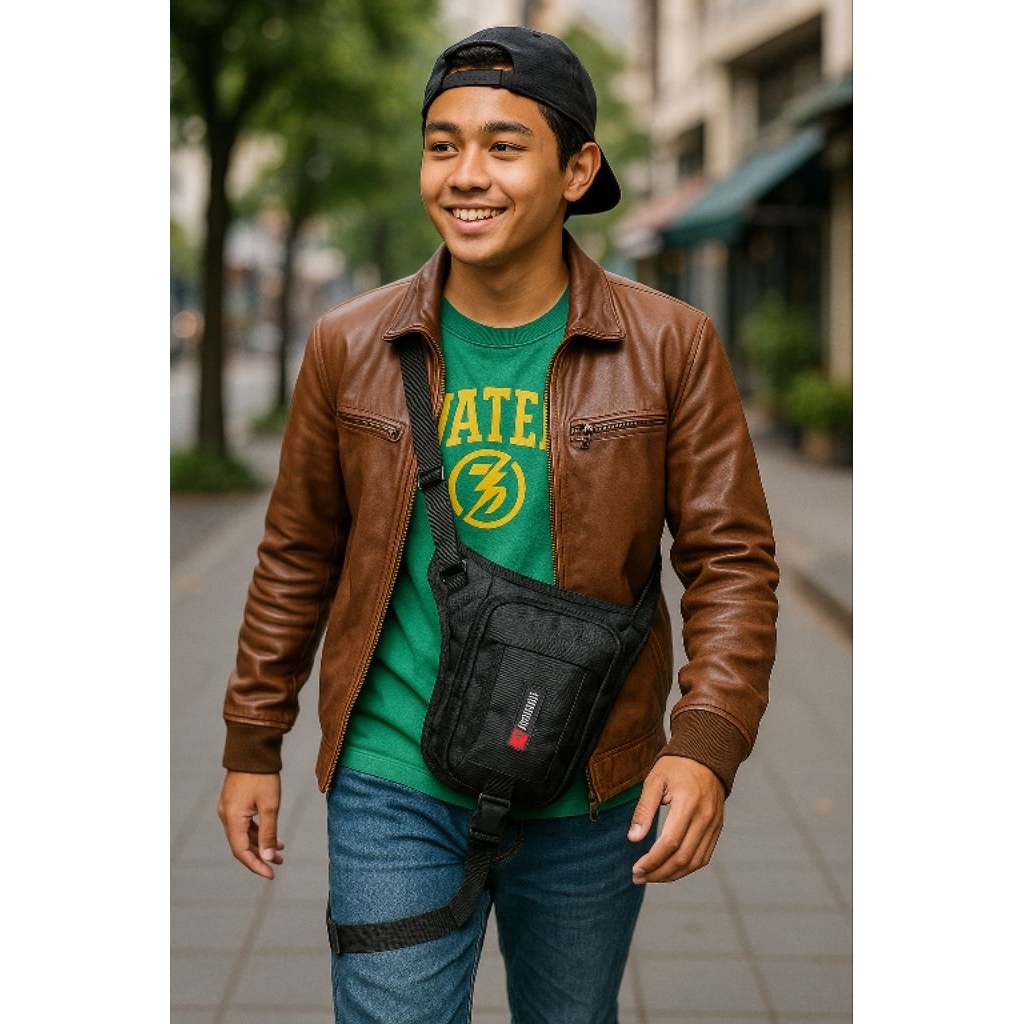 TAS PAHA DOLBY  Tas Punggung Tas Selempang Tas Hp Tas Kecil Tas Pinggang Tas SlingBag