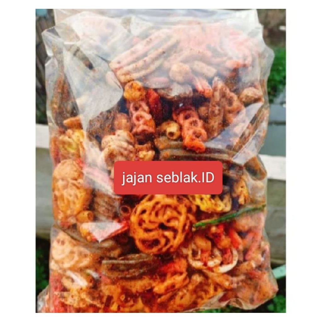 

seblak mix pedas daun jeruk kemasan 1 kg