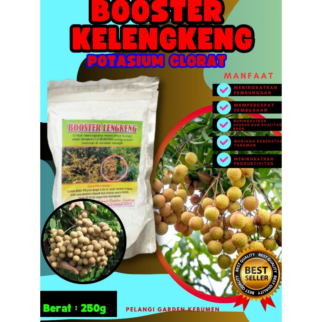 KUALITAS TERBAIK  Boster Kelengkeng Potasium, Boster Kelengkeng Pingpong 250gram,,