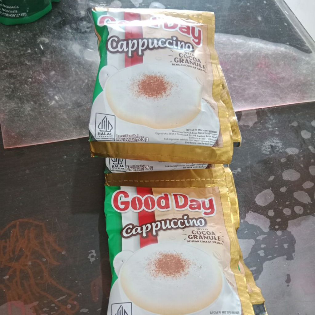 

kopi instant Gooday Cappucino 25gr