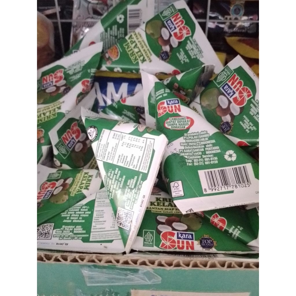 

Santan Kelapa Sun Kara 3 x 65ml