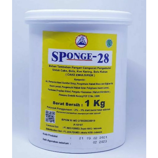 

SP Sponge 28 1kg Cake Emulsifier