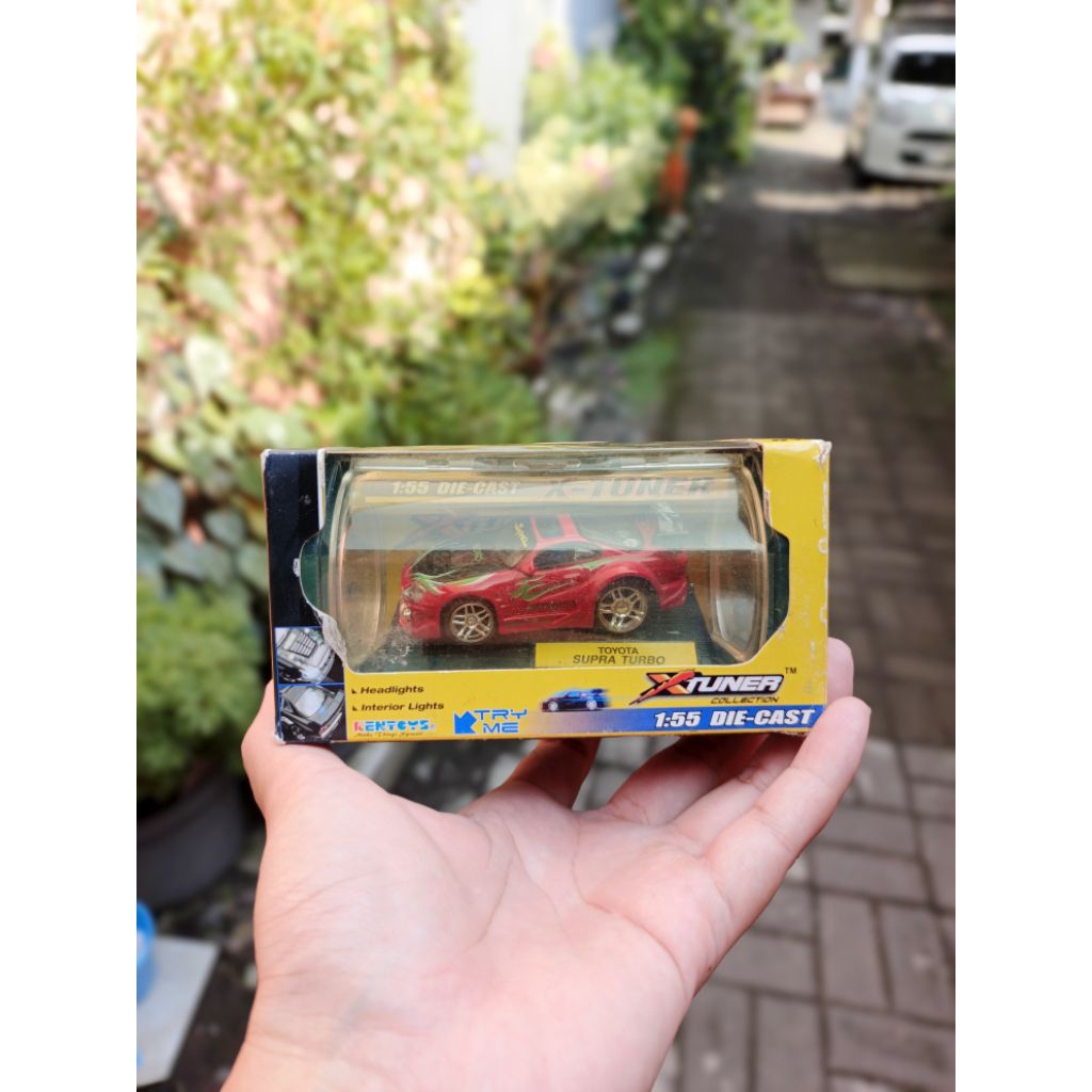 Diecast Kentoys X Tuner Collection Toyota Supra Turbo