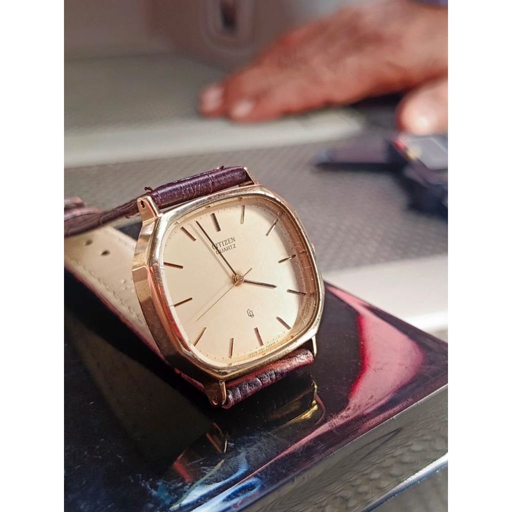 jp0406 Jam tangan CITIZEN GP (Gold Plate) Japan Quartz made