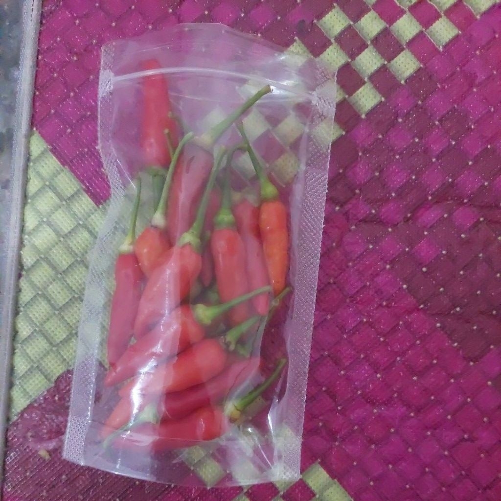 

Cabe segar kemasan pouch