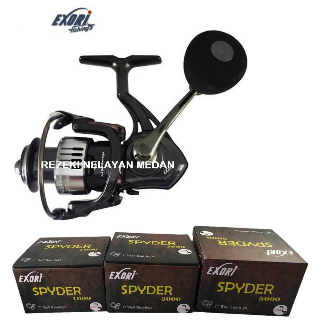 Reel EXORI Spyder 1000 3000 5000 | Reel Murah Berkualitas EXORI
