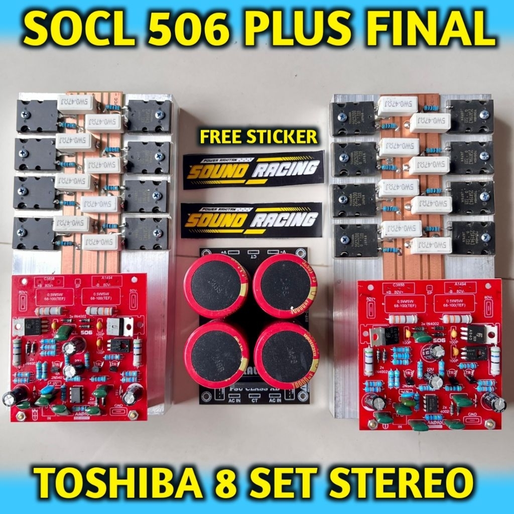 SOCL 506 PLUS FINAL 4set STEREO PLUS PSU 4