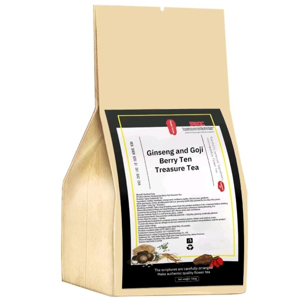 

GOJI BERRY GINSENG TEA HERBAL