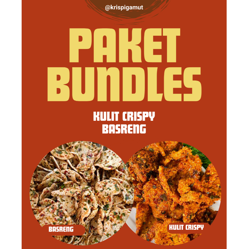 

Paket Bundle Kulit Crispy & Basreng Tipis Pipih Pedas | Asin | Pedas Daun Jeruk