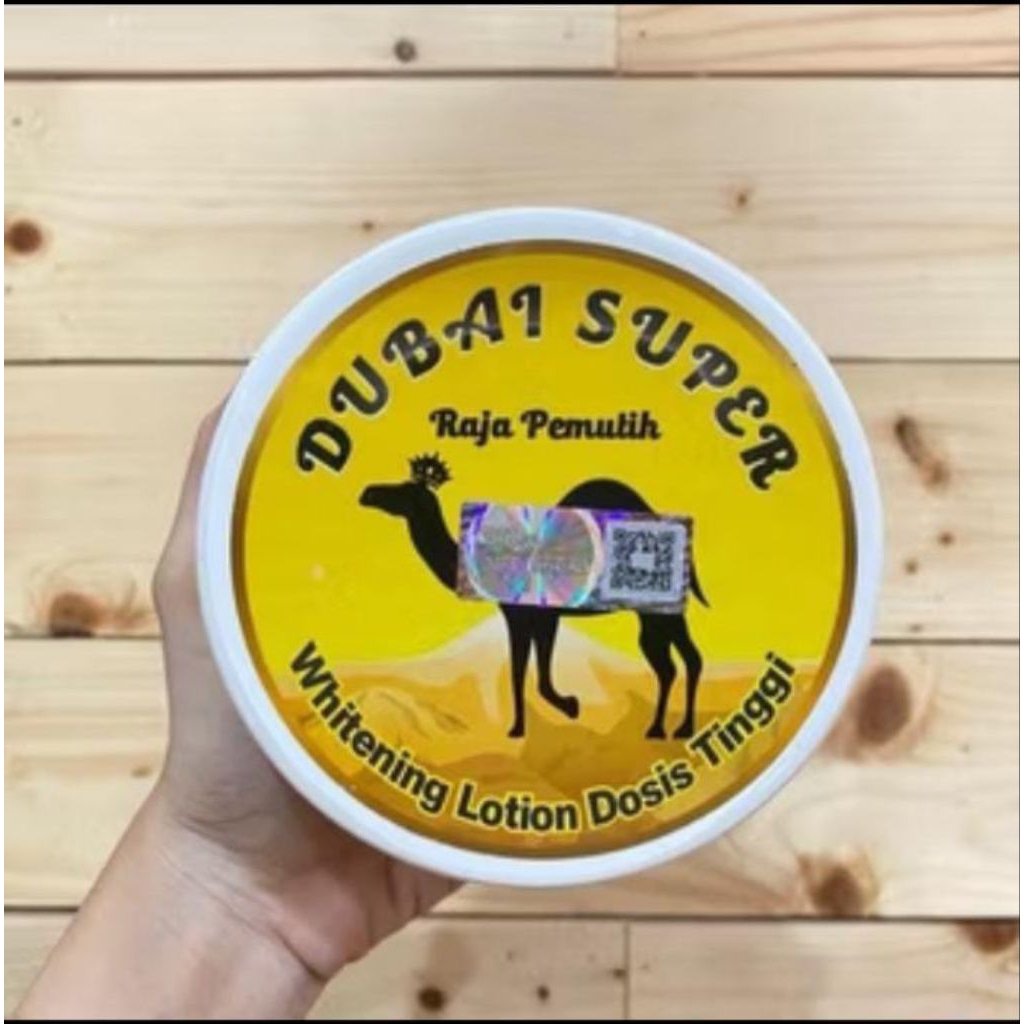 HANBODY DUBAI SUPER RAJA PEMUTIH KEMASAN BARU 300 GRAM