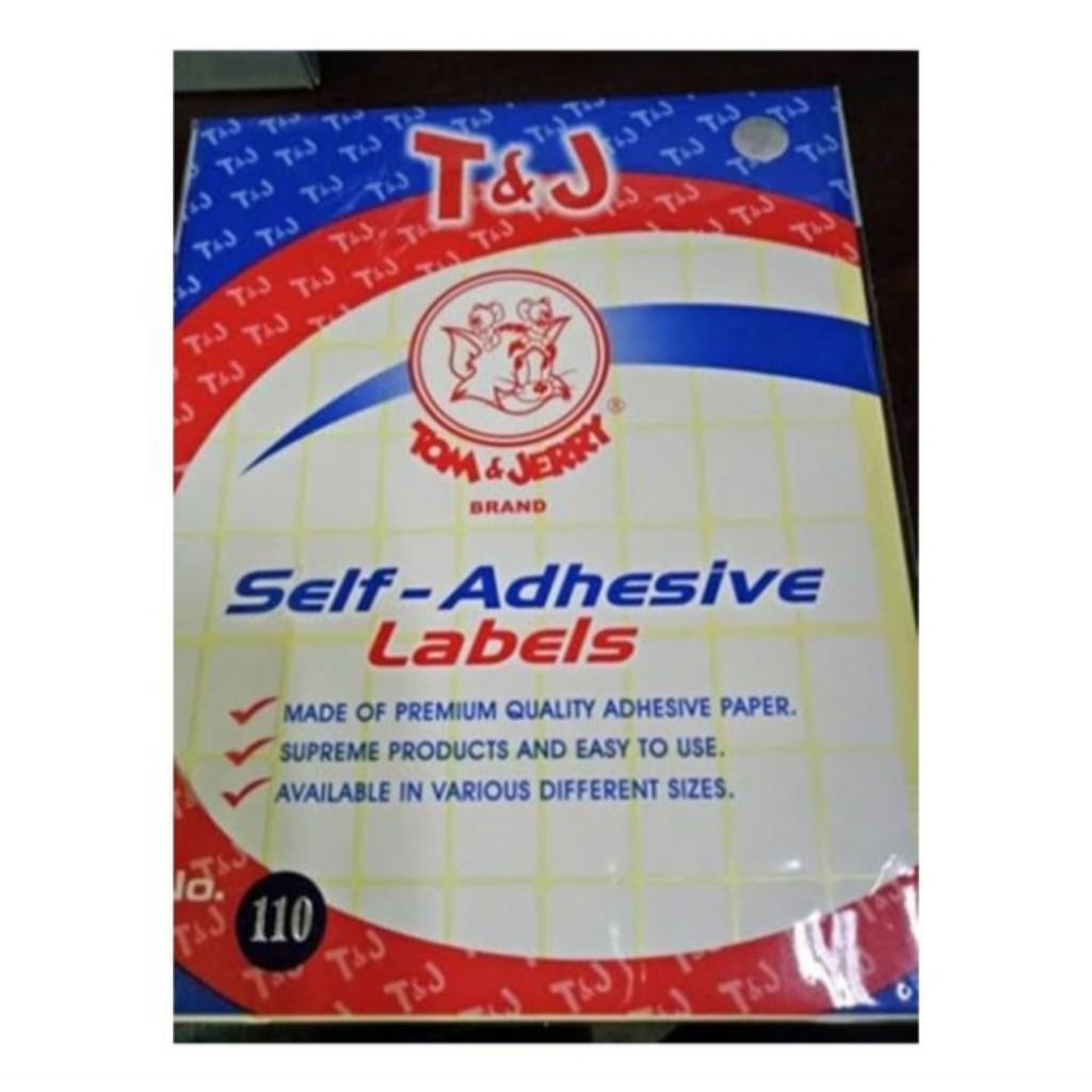 

LABEL TOM JERRY 109/ LABEL STIKER 109