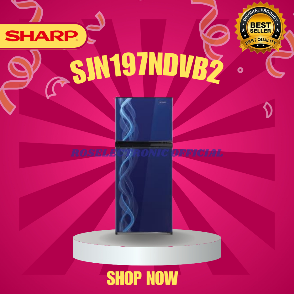 Kulkas Sharp Original SJ197NDVB2/SJ 197 ND VB2/SJ-197-ND-VB2/SJ-197-NDVB2/SJ197-NDVB2/SJ197ND-VB2