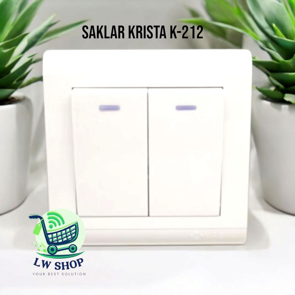 SAKLAR LAMPU/SAKLAR SERI/SAKLAR MASKO KRISTA