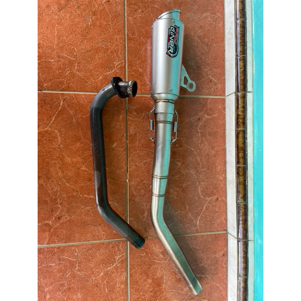 knalpot proliner original (bekas pakai) pnp vixion