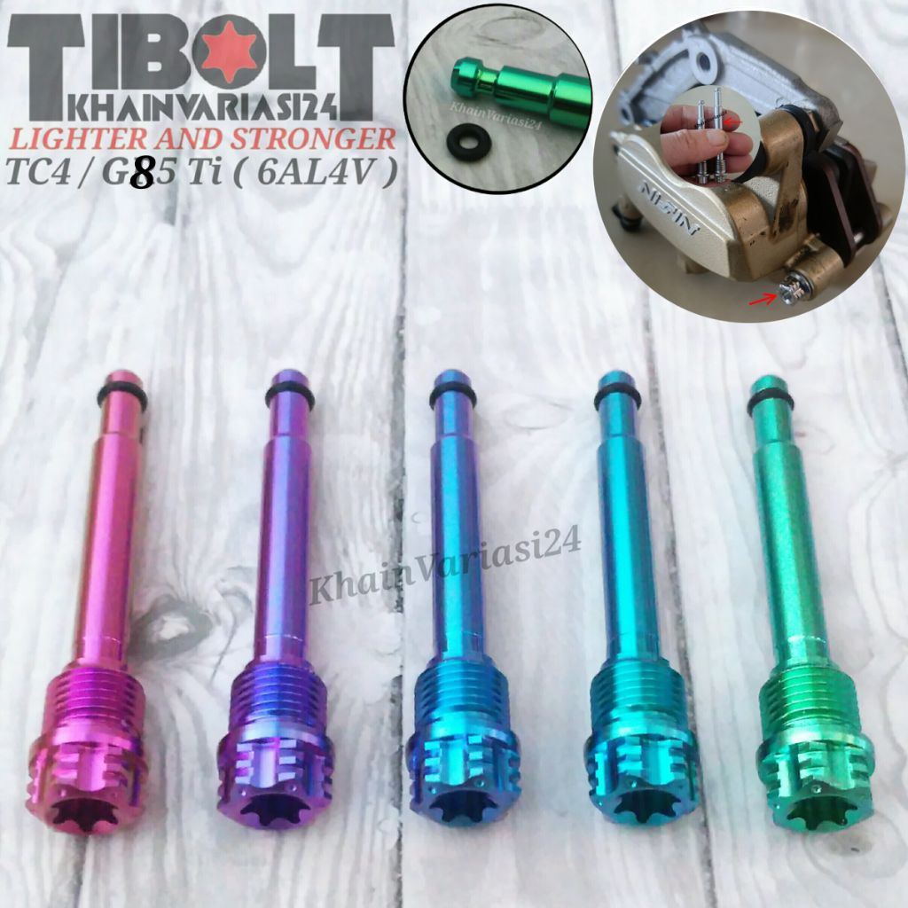 Baut titanium pin tojosan kampas kaliper caliper depan nissin CBR 250 RR
