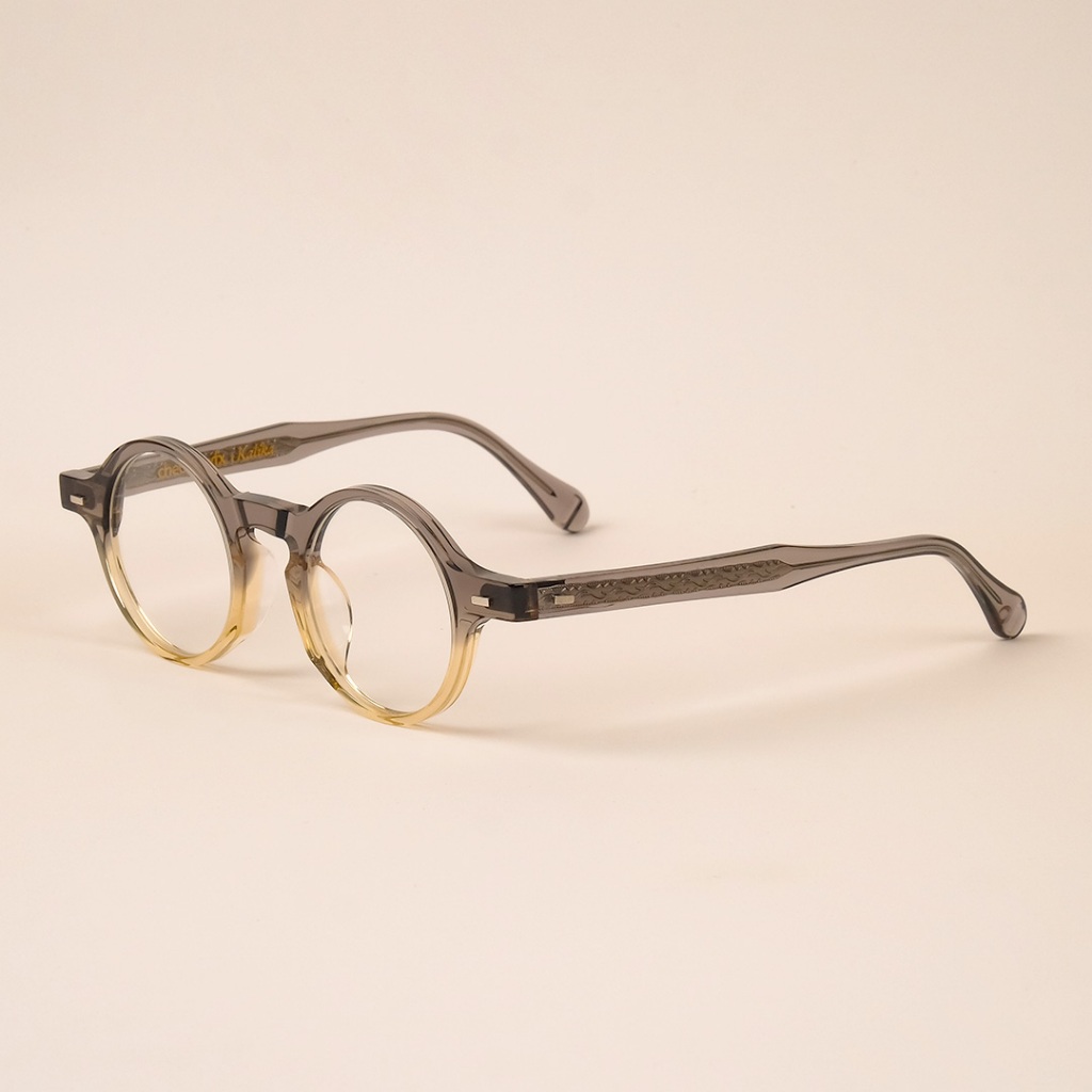 Kacamata cheapywfx Kalika Pria dan Wanita Acetate Mazzucchelli Paket lensa blueray photocromic bluec