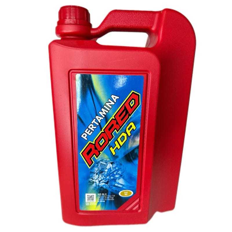 Oli Pertamina Rored HDA 5 Liter Galon