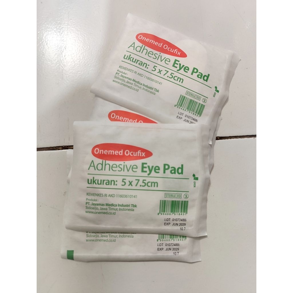 Onemed Ocufix Isi 3 Pcs / Eye Pad Onemed / Pelindung Mata