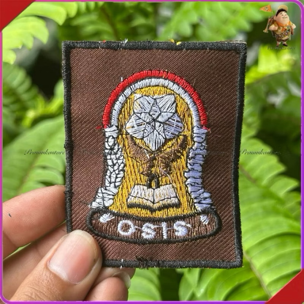 Badge Osis SMA Bordir biasa | Bet Osis Sma Bordir
