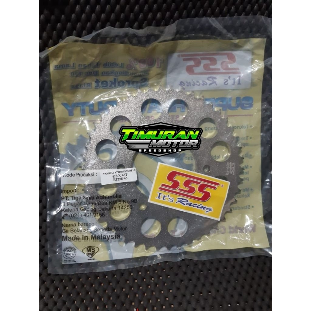 GEAR SSS 428 46 SCORPIO - MX KING - VIXION