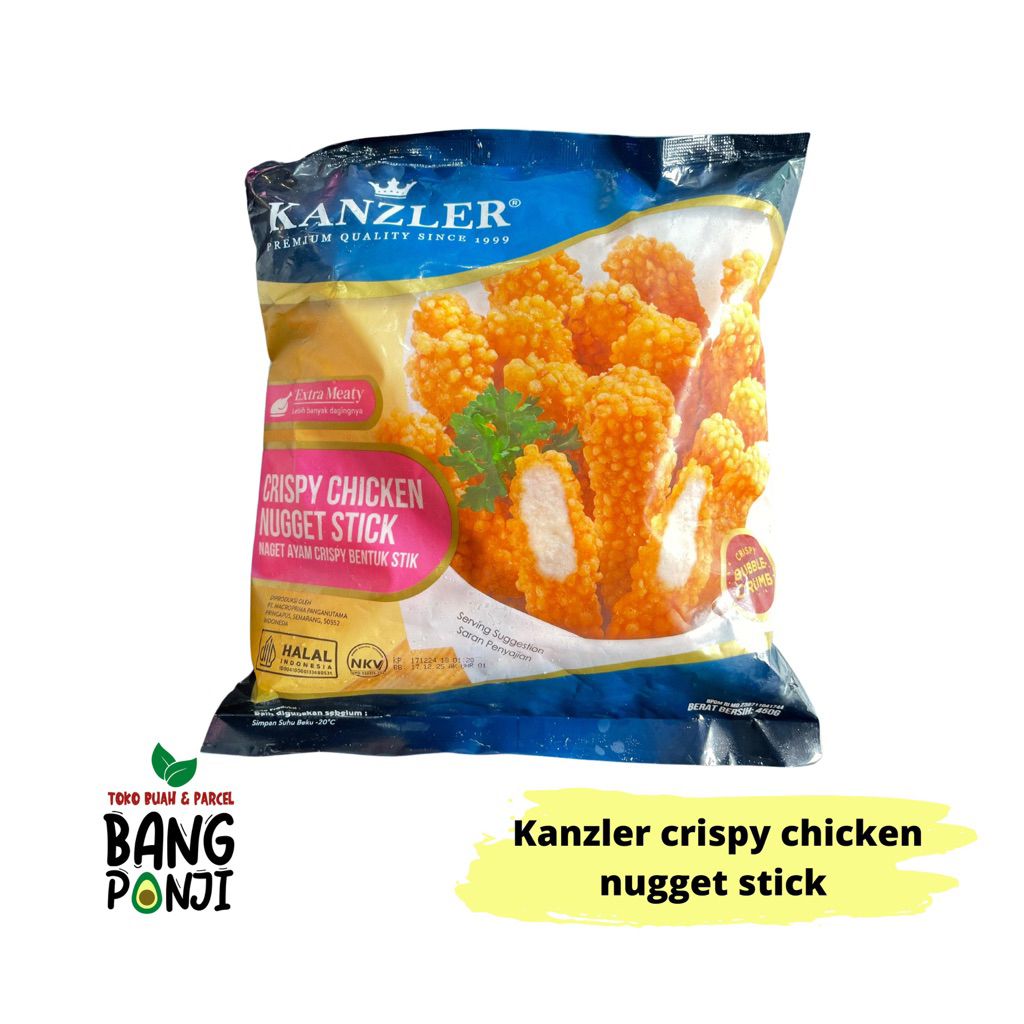 

ALPUKAT BANG PANJI_Kanzler crispy chicken nugget stick 450g