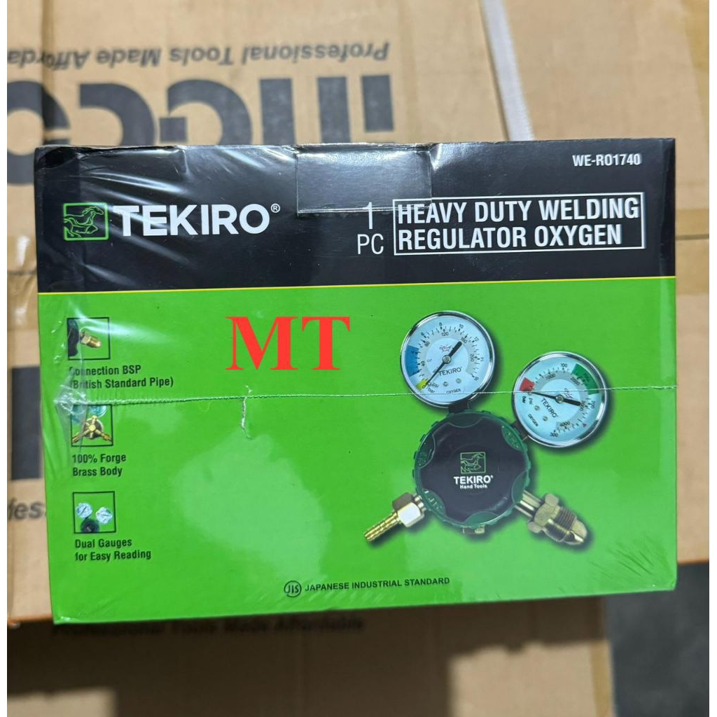 REGULATOR LAS OKSIGEN TEKIRO HEAVY DUTY OXYGEN TABUNG LAS WELDING