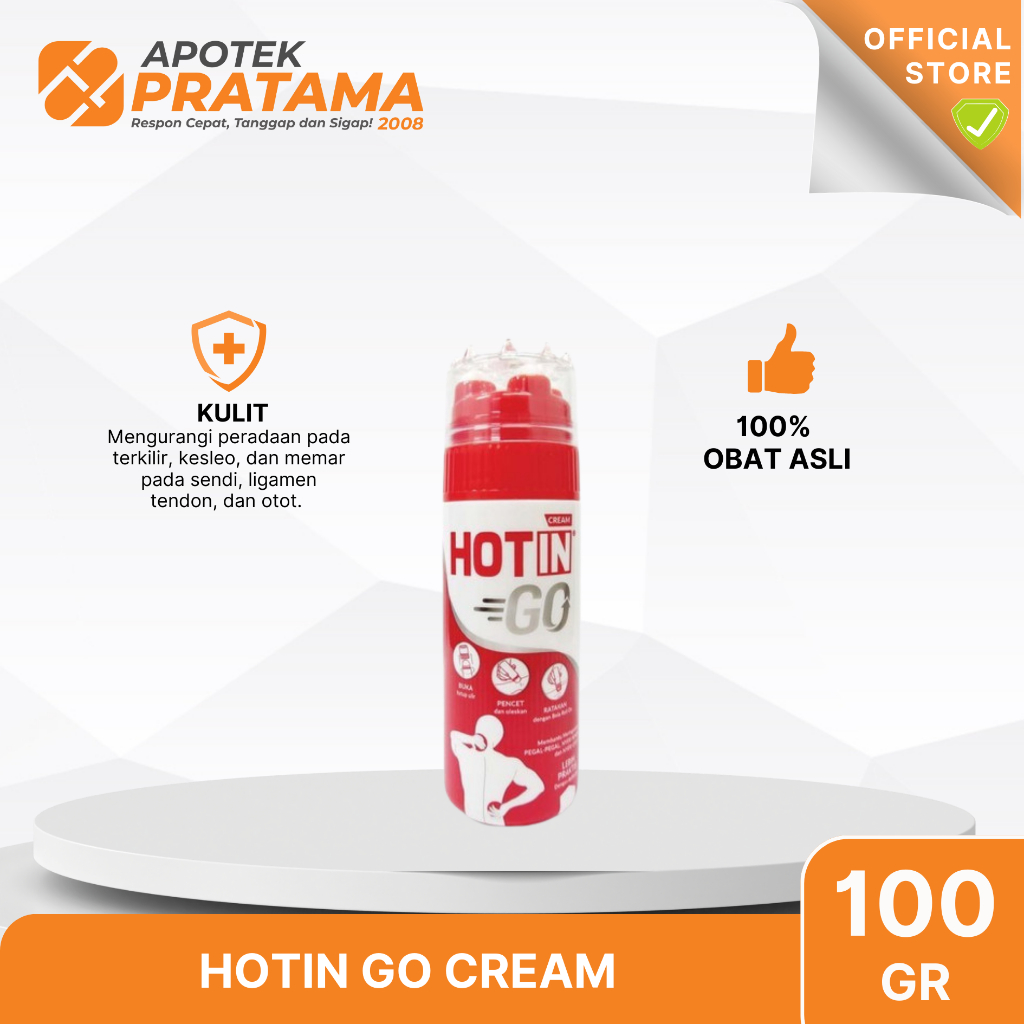 HOTIN GO CREAM 100GR / HOT IN CREAM GO