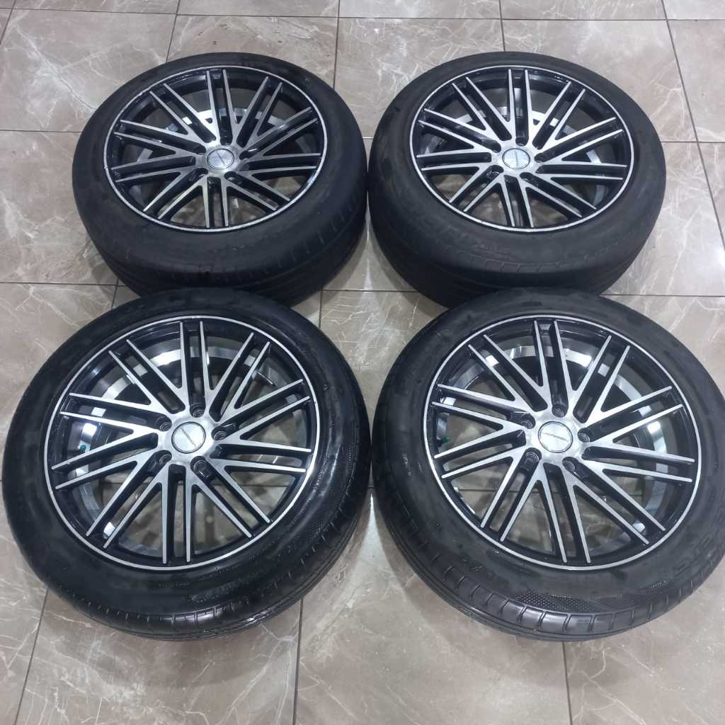 paket Ban Bonus Velg Seken Vossen Ring 18 Baut 5x114,3 Ban 235 50 r18 Inova Hrv Voxy