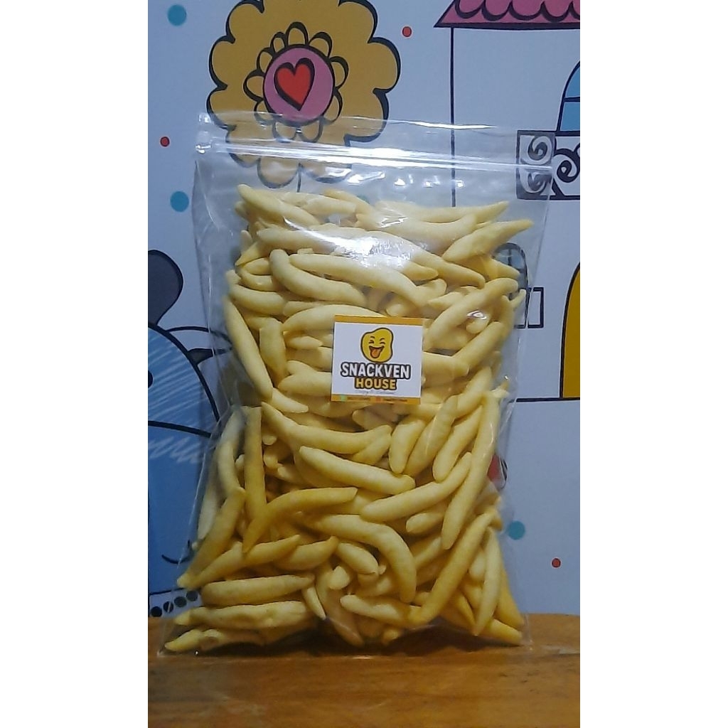 

Gabus Keju 150 Gram | Gabus Keju | Stik Keju | Makanan Ringan | Keripik