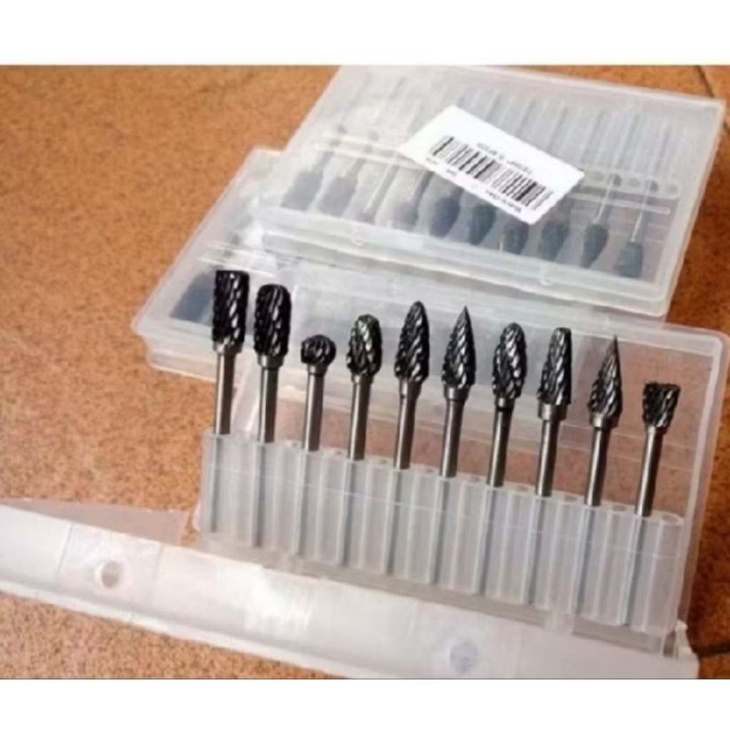 PAKET 10 PCS MATA TUNER PORTING BOR CUNER TUNGSTEN CARBIDE / mata bor cun / cuner porting / tuner