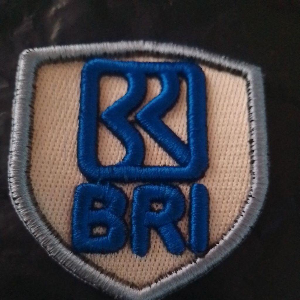 Bordir TIMBUL logo BRI